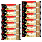 KA-ME front packaging showing wasabi crackers and brand for quick identification