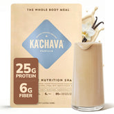 Ka'Chava front packaging showing vanilla label and benefits