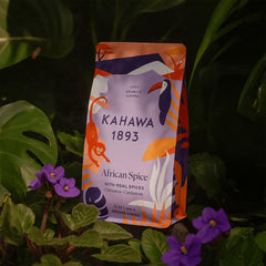 KAHAWA 1893 close-up of ground coffee texture for consistent extraction