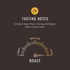 Kahwa Cuban coffee pour closeup showing dark grounds texture and rich color, ensures bold flavor