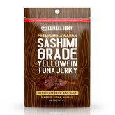 Kaimana front packaging shows kiawe smoked sea salt flavor and portability benefit