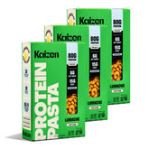 Kaizen Food Company front packaging of lumache pasta showing nutrition benefits