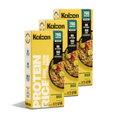 Kaizen packaging front showing Mediterranean low carb rice and protein benefit