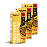 Kaizen package front view showing Spanish seasoning and benefits