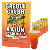 KaJun LOADED TEA front packaging showing tropical flavor and benefits