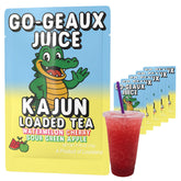 KaJun LOADED TEA front packet showing bold flavor and quick energy