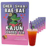 KaJun LOADED TEA front packaging showing flavor and packet count, clear benefit convenience