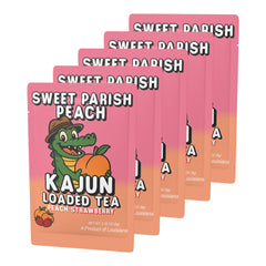 KaJun LOADED TEA powder texture in scoop displaying fast-dissolve benefit