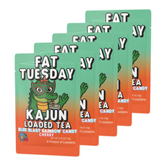 Single KaJun packet held in hand showing travel-friendly convenience and portion control