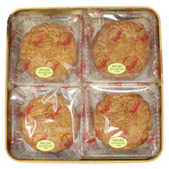 Kam Wah mooncake individually wrapped to preserve freshness and ease sharing