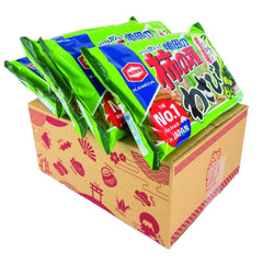 Kameda mix of peanuts and rice crackers showing contrast and savory balance