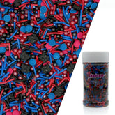 KANDLRIK front package showing 3oz bottle and superhero sprinkles for easy decorating