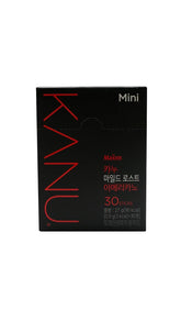Maxim Enterprise INC kanu mini box front showing product name and 30 sticks for convenience