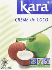 KARA coconut cream in curry bowl, enhances creaminess and authentic flavor
