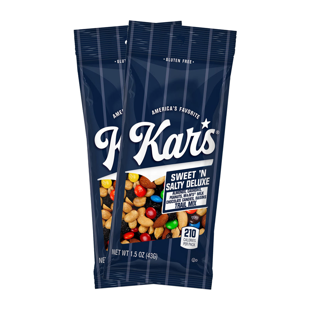 Kar’s front packaging showing product and portion count for easy selection