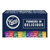 Kar's front packaging showing variety pack, easy grab-and-go convenience