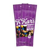 Kar's front packaging showing 2.5 oz pouch and branding for convenient snacking