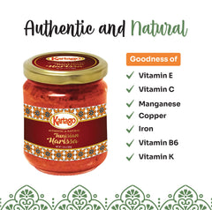 Kartago harissa spread on toast adding smoky spice and vibrancy to breakfast