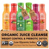 KARVIVA front packaging showing six-organic-bottles and program clarity benefit