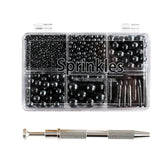 KASVAN front packaging showing 118g black pearls for bold decorations