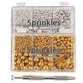 KASVAN front packaging showing gold and silver pearl jars and picker, adds instant elegance