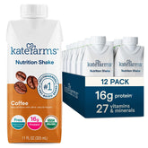 KATE FARMS front packaging showing coffee flavor and certifications for quick identification