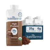 Kate Farms bottle front packaging showing nutrition highlights and benefit