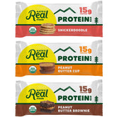 Kate's front packaging showing 12-bar variety pack and organic badges for convenience