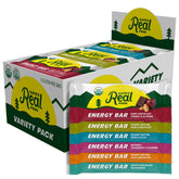 Kate's front packaging showing variety pack and certifications, convenient grab-and-go benefit