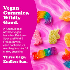 Katjes Wild & Free foam gummy detail highlighting soft chew and playful shapes
