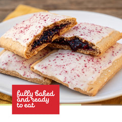 Katz Gluten Free close-up of iced berry pastry highlighting texture and grab-and-go convenience