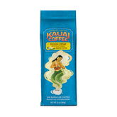 Kauai Coffee front packaging showing brand and banana crème flavor, inviting aroma