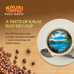 close-up of Kauai Coffee ground texture highlighting smooth grind for brewing