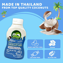 KC Commerce close-up texture of condensed coconut milk showing creamy richness