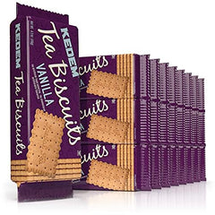 kedem vanilla tea biscuits front packaging showing stackable value pack benefits