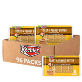 Keebler front box tray showing packaging and quantity, convenient bulk snack supply
