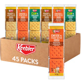 Keebler front box showing variety pack for convenient snacking