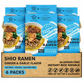 Kenchan Ramen front packaging showing six-pack and branding for quick pantry meals