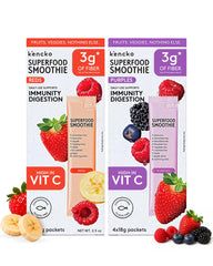 kencko front packaging showing Reds and Purples variety and convenience