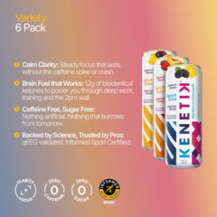 KENETIK pour texture close-up illustrating smooth, refreshing feel