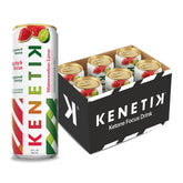 Kenetik can front packaging shows watermelon lime flavor and benefits