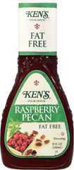 Ken's Steak House dressing pouring close-up showing smooth, light texture for easy coating