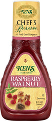 Ken's Steak House label closeup highlighting chef reserve quality and ingredient clarity
