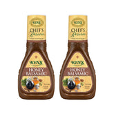 Ken's Steak House front label showing two 9 fl oz bottles, clear identification and convenience