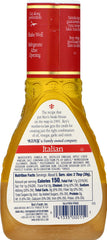 Ken's Steak House dressing on salad illustrating enhanced freshness and balance