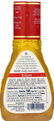Ken's Steak House dressing on mixed salad demonstrating fresh flavor boost