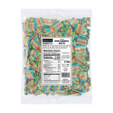 Kervan front of bag showing 2 lb bulk value and colorful belts for sharing