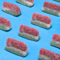 Kervan close-up of gummy texture highlighting soft chewy interior benefit