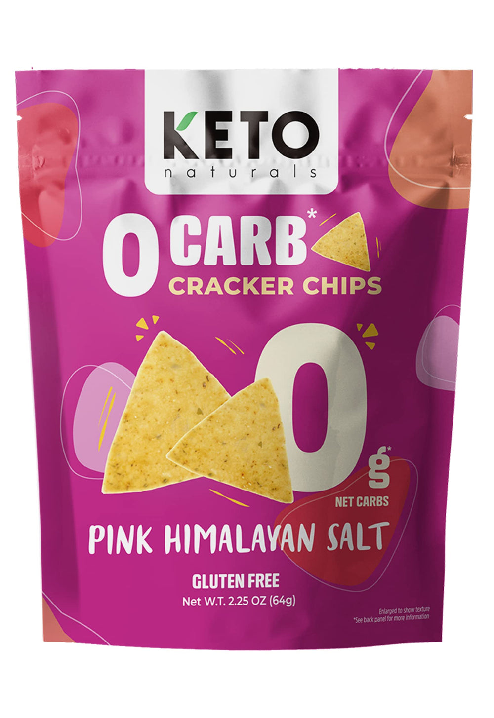 Keto Naturals front packaging showing sea salt and 3-pack convenience