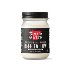 Kettle & Fire front jar label showing product and clean ingredients